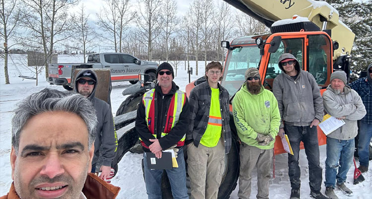 forklift trainees