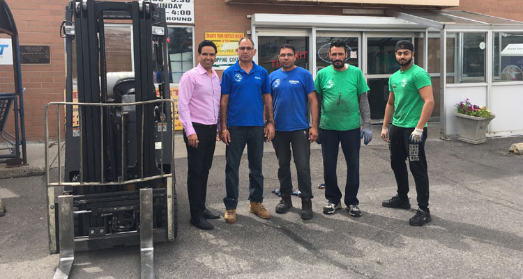 forklift trainees